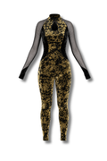 The Lotus Unitard | Golden Eclipse