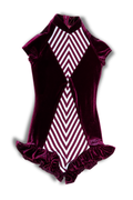 Burgundy Bijou Leotard