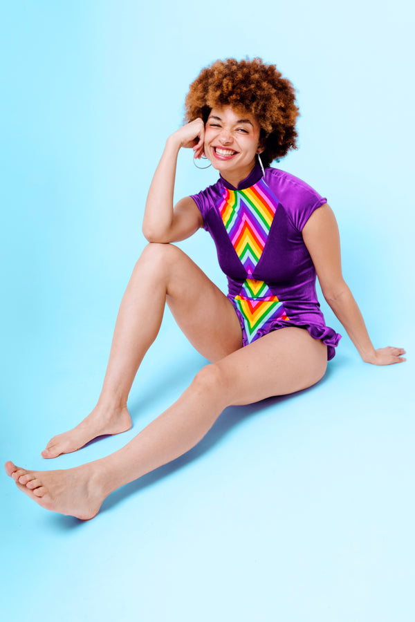 Royal Rainbow - Leotard