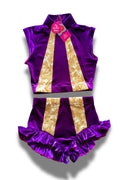 Purple Throne | Velvet Two-Piece Costume