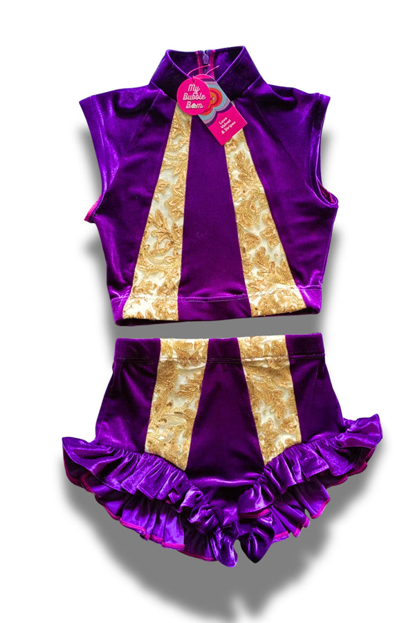 Purple Throne - Two piece Set