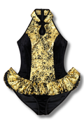 Golden Eclipse | Lotus Leotard